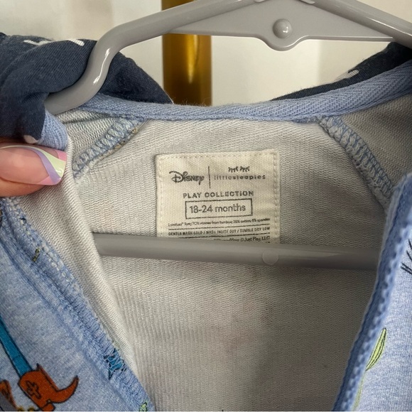 Little Sleepies PLAY Disney Toy Story Pals Bamboo Jersey Zip Hoodie 18-24 months - Picture 7 of 7